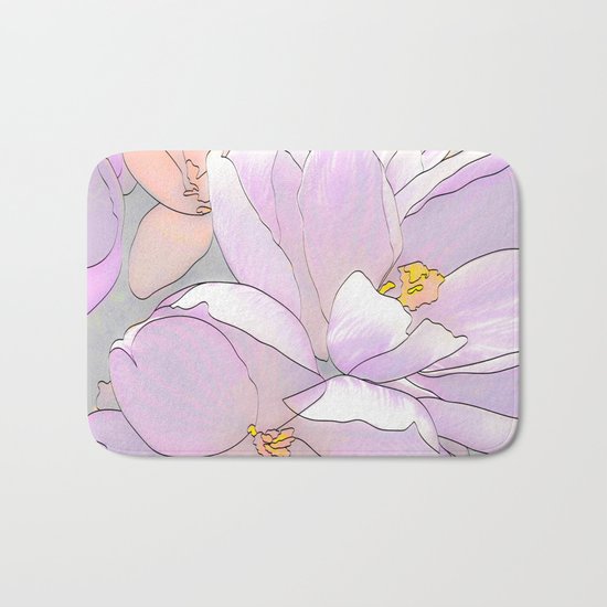 flower Bath Mat