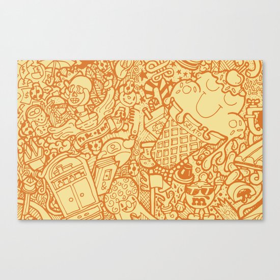 #MoleskineDaily_18 Canvas Print