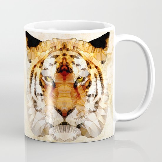 abstract tiger Mug