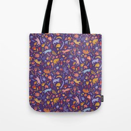 Candy Cats in the Magic Garden Tote Bag