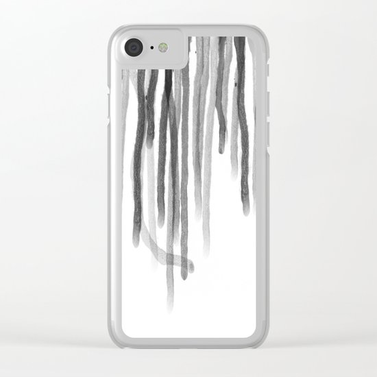 Acid Rain Clear iPhone Case