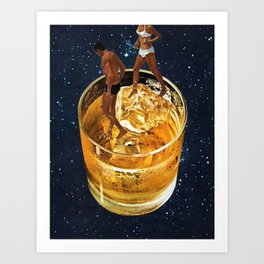 Space Date Art Print