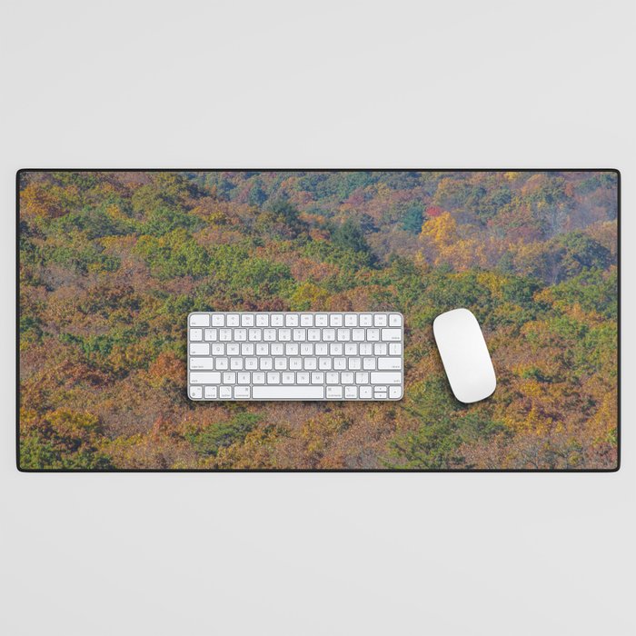 Hawks Nest in Fall (3 of 7) Desk Mat