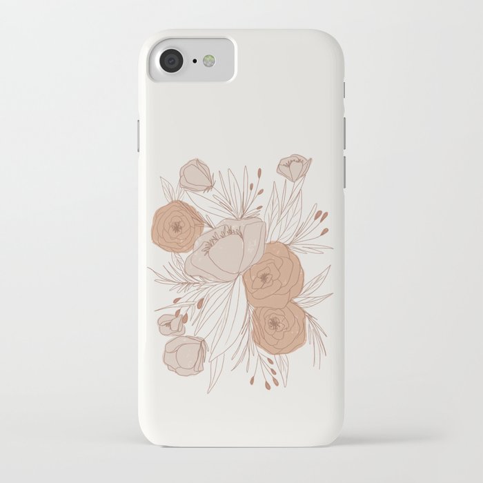Desert Florals iPhone Case