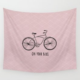 On Your Bike Wall Tapestry