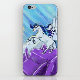 A Wild Pandoracorn in a field of Eridium  iPhone Skin