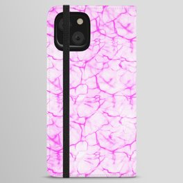 Pink Water iPhone Wallet Case