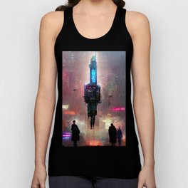 Flying Tower  Tank Top