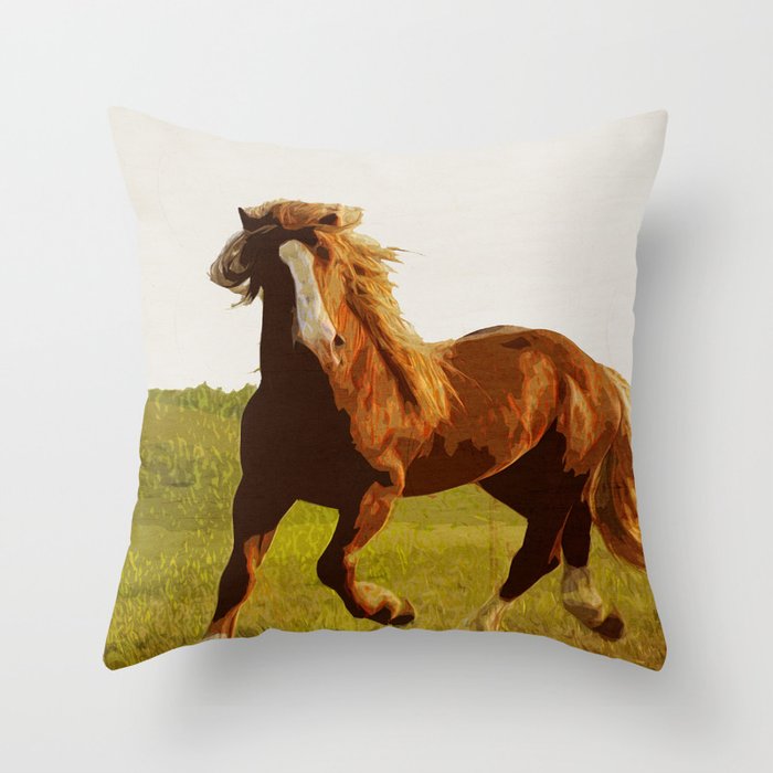 In the Wild Throw Pillow