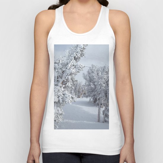 Snow Unisex Tank Top
