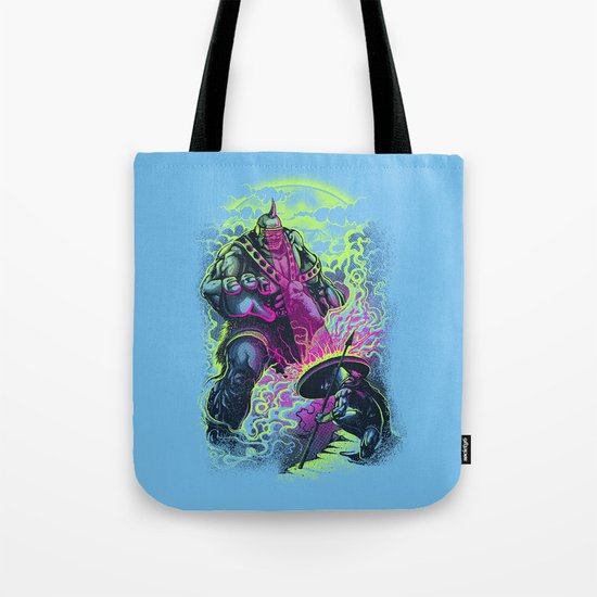 Magnysseus vs the Cyclops: X-Odyssey Tote Bag