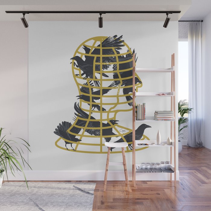 My Golden Cage Wall Mural
