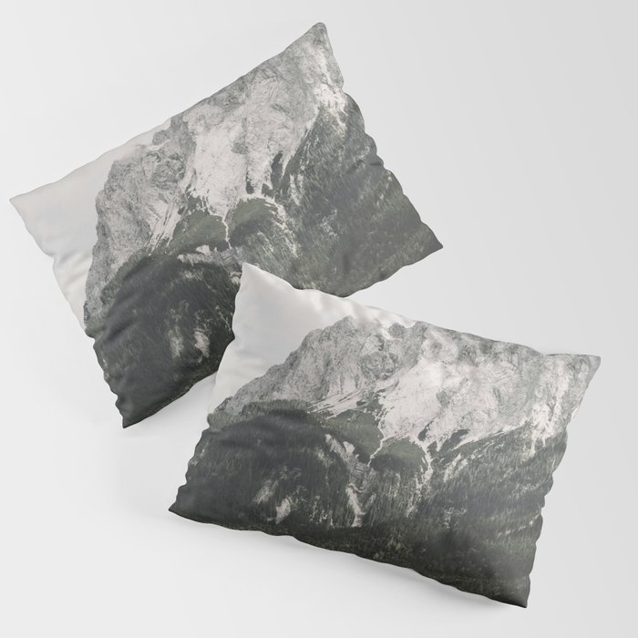 Such great Heights - Landscape Photography Pillow Sham