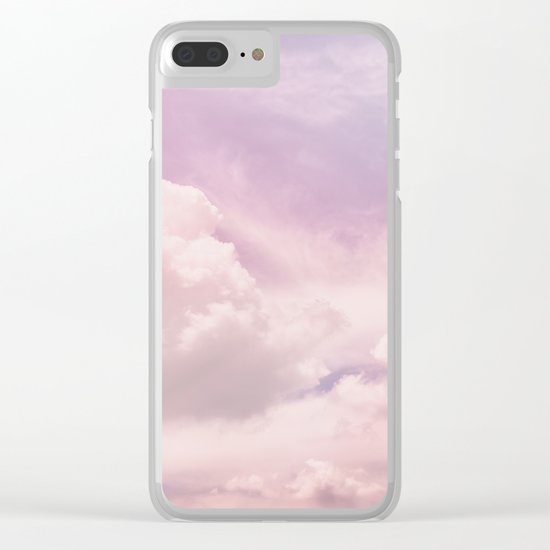 Upon The Clouds Clear iPhone Case