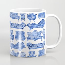 Victorian Lounge – Navy Palette Mug