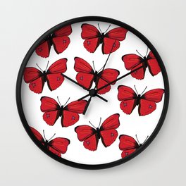 Butterfly Drawing Wall Clocks For Any Decor Style Society6 Let's see the materials, 1. society6