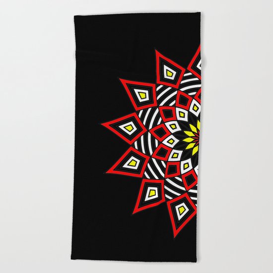 Stars Up to the Sky | Mandhala | Mother Star Beach Towel