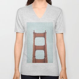 San Francisco CA V Neck T Shirt