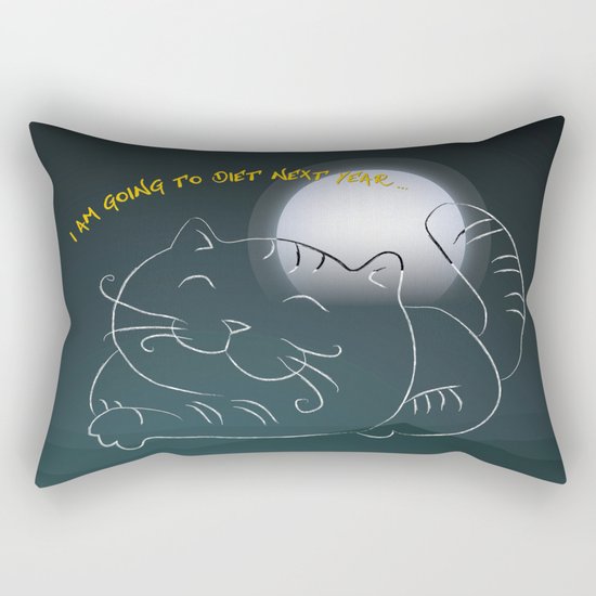 Promise - Big Cat Rectangular Pillow