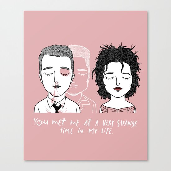 T & M Canvas Print