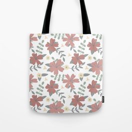 Red flower bouquet  Tote Bag