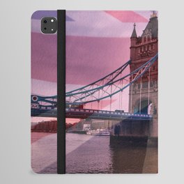 Tower Bridge with Union Jack iPad Folio Case