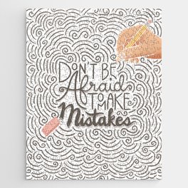 make mistakes Jigsaw Puzzle