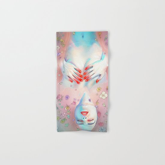 Flower Bath 5 Hand & Bath Towel