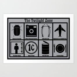 Twilight Zone Art Prints Society6