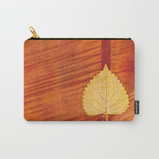 Lonely Leaf Carry-All Pouch