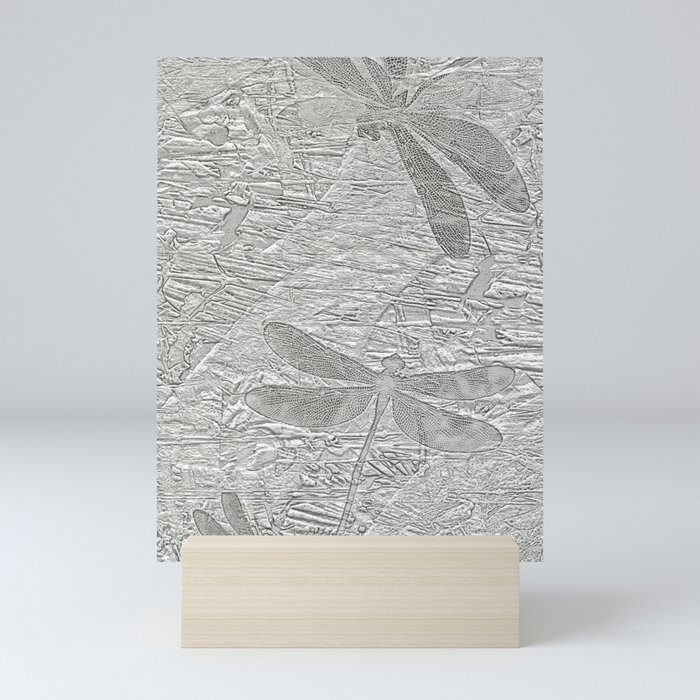 silver dragon 2 Mini Art Print