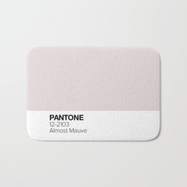 Pantone: Almost Mauve Bath Mat