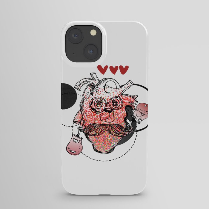 strong heart   iPhone Case