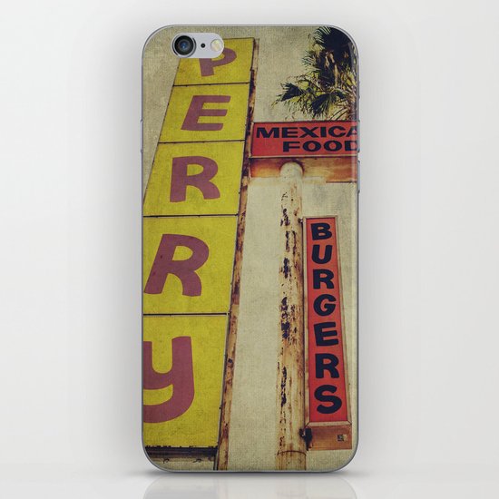 Perry's Vintage Sign iPhone Skin