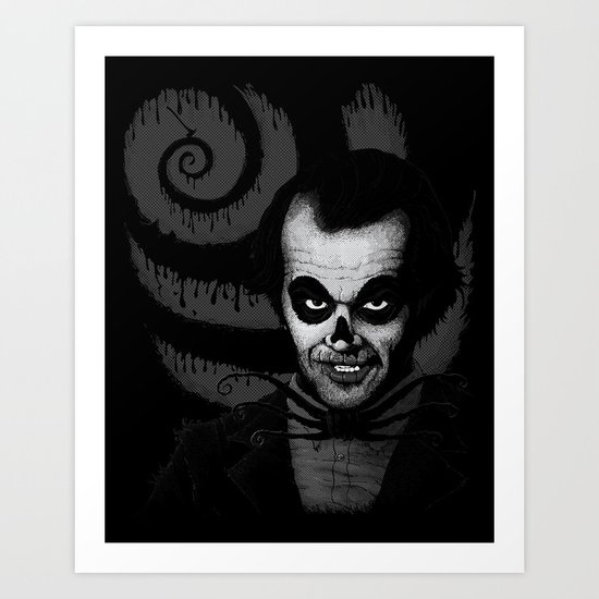 Jack T. Skeleton Art Print