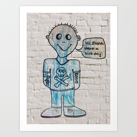 Have a nice day Art Print