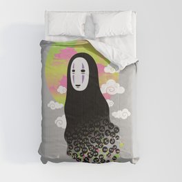 No Face and Soot Sprites Comforter