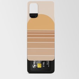 Abstraction_SUNSET_SUNRISE_BEACH_SUNSHINE_GRADIENT_POP_ART_0718A Android Card Case