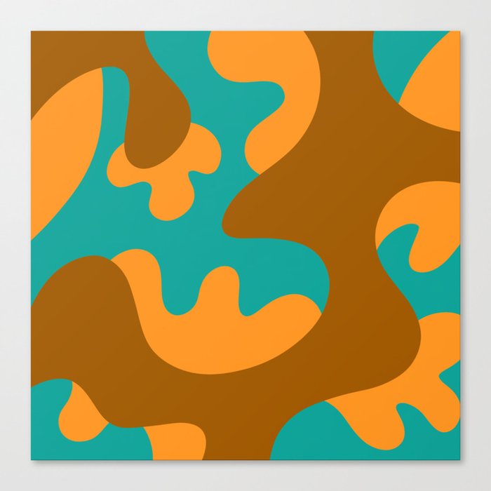 Big spotted color pattern 2 Canvas Print