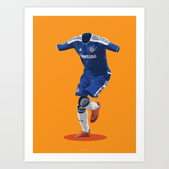 Chelsea 2011/12 - Champions League Winners Art Print