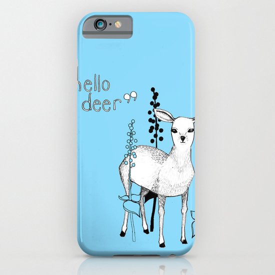 hello deer! iPhone & iPod Case