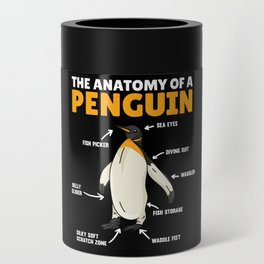 Funny Explanation Of A Penguin The Anatomy Can Cooler