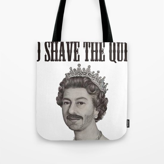 God shave the Queen Tote Bag