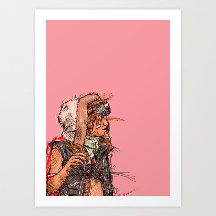 Tank Girl Art Print
