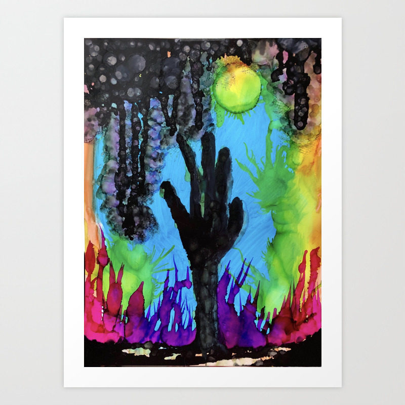 Reaching Out To You With This Invisible Hand Art Print By