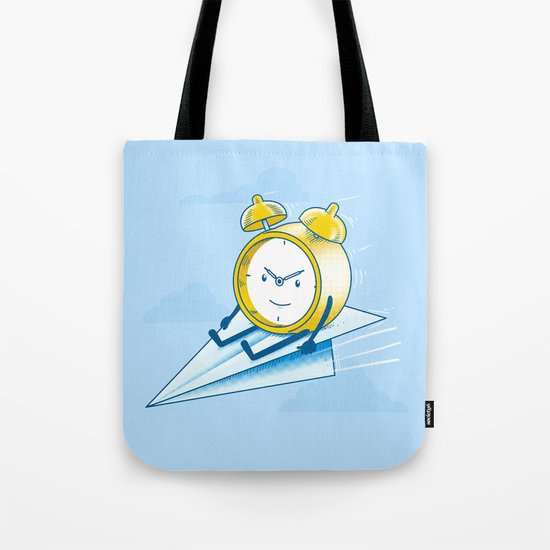 Times Flies (color option) Tote Bag