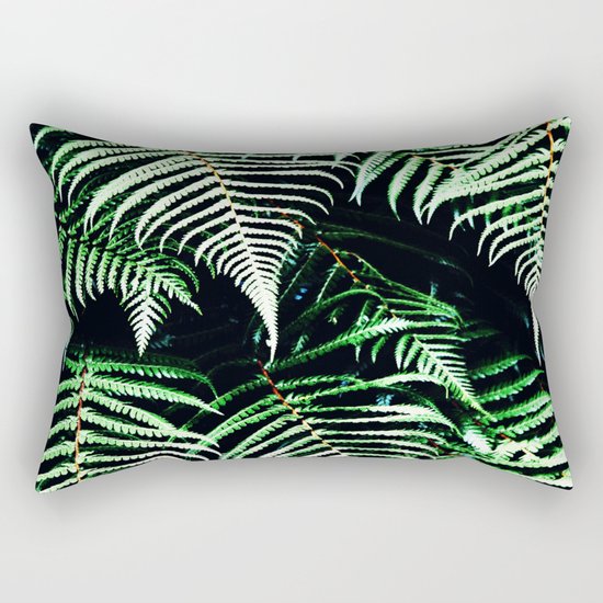 Entranced Ferns #society6 #prints #decor #home Rectangular Pillow