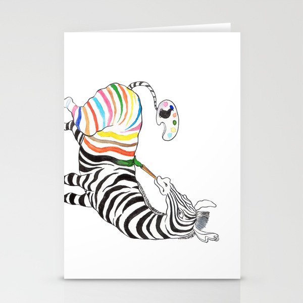 Zebra Stationery Cards