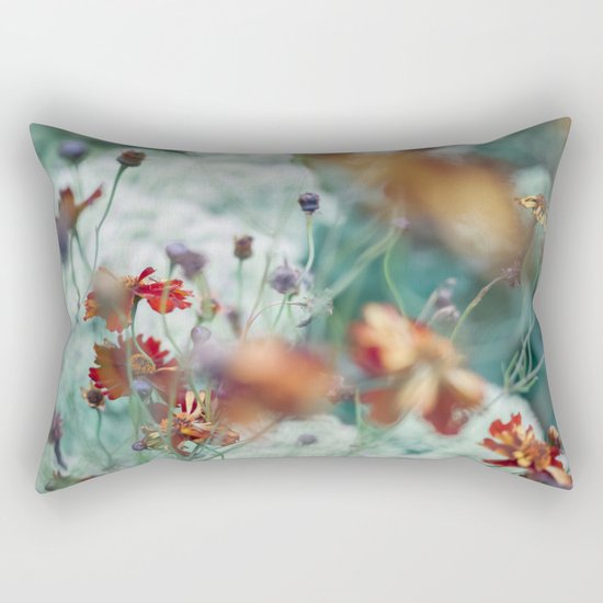 Autumn flowers Rectangular Pillow