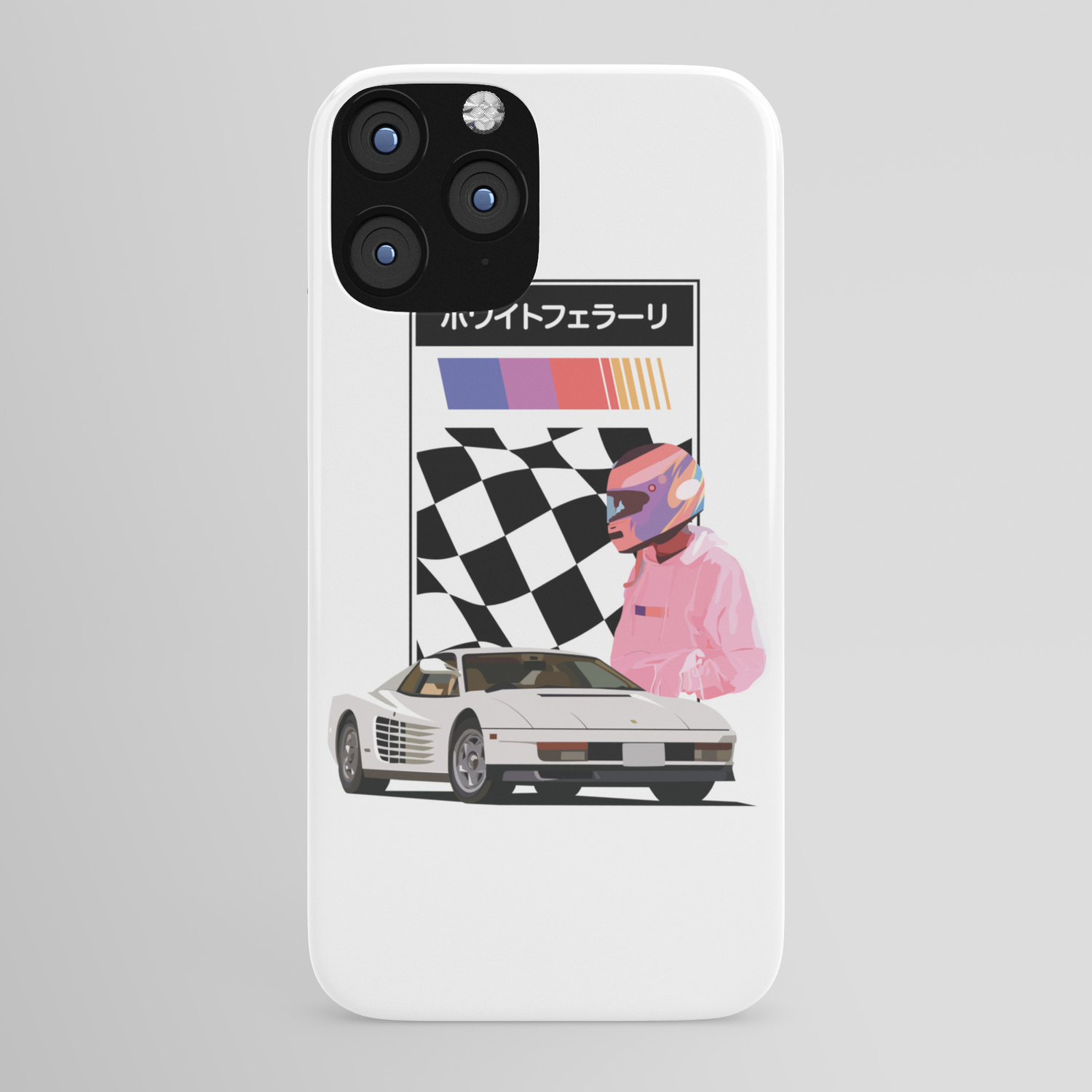 White Rari Iphone Case By Krameflow Society6 White Rari Iphone Case By Krameflow Society6